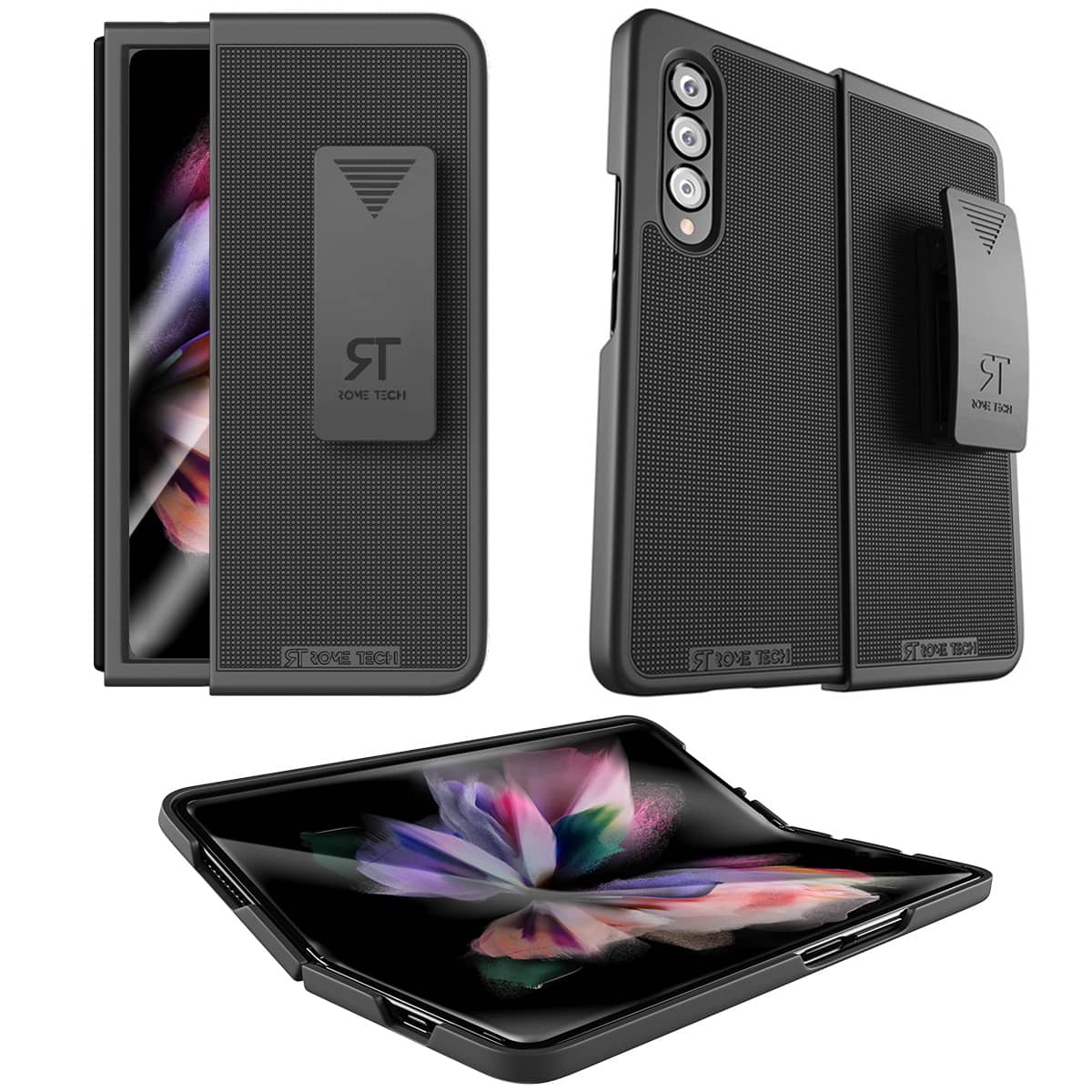 Rome Tech Shell Holster Combo Case for Samsung Galaxy Z Fold 3 Coming