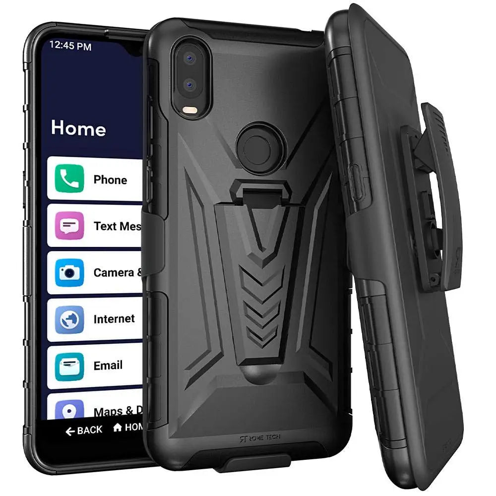 Jitterbug Smart3 Rome Tech Dual-Layer Holster Case Jitterbug Smart3 Rome Tech Dual-Layer Holster Case