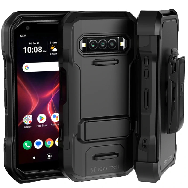 Kyocera DuraForce Pro 3 E7200 Rugged Dual-Layer Holster Case with Strap Kyocera DuraForce Pro 3 E7200 Rugged Dual-Layer Holster Case with Strap