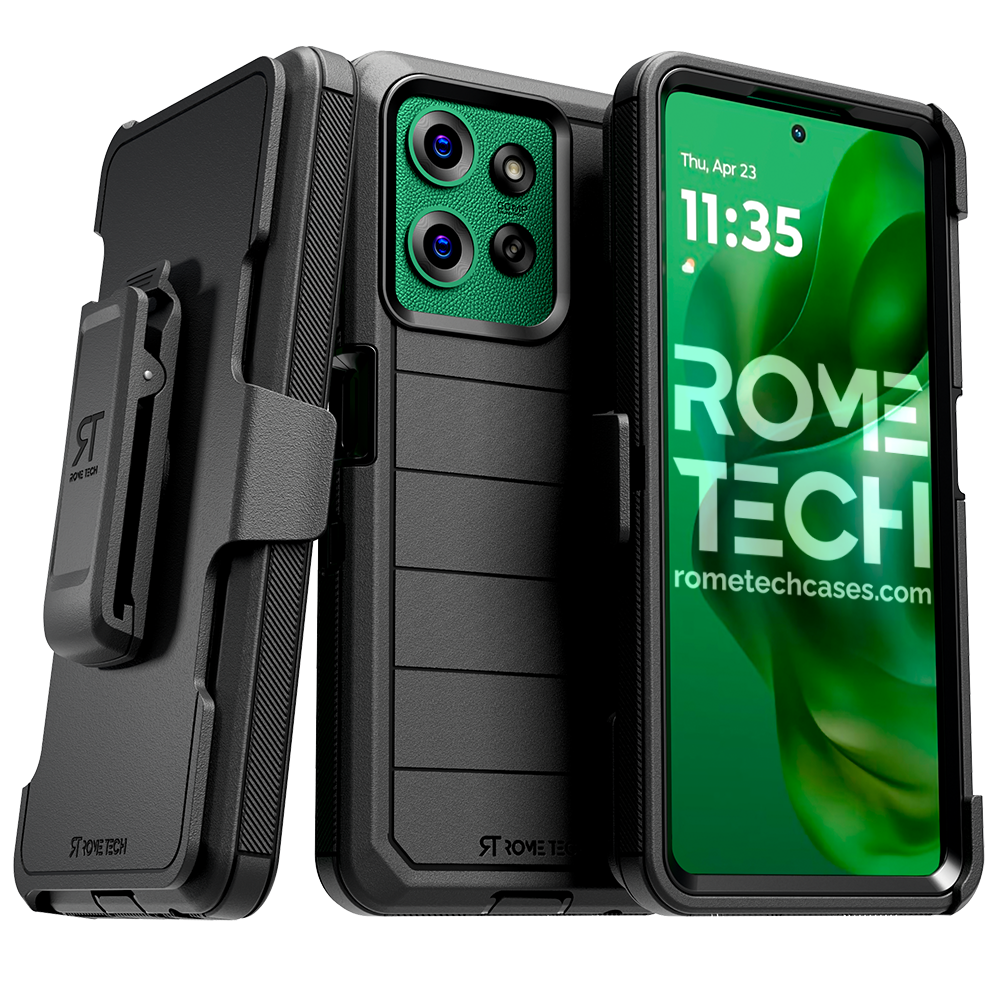 Étui Cuir Orange Pour Motorola Moto Edge 40 Neo 5G (6,55") - EASSGU - TPU Souple, Dos PU