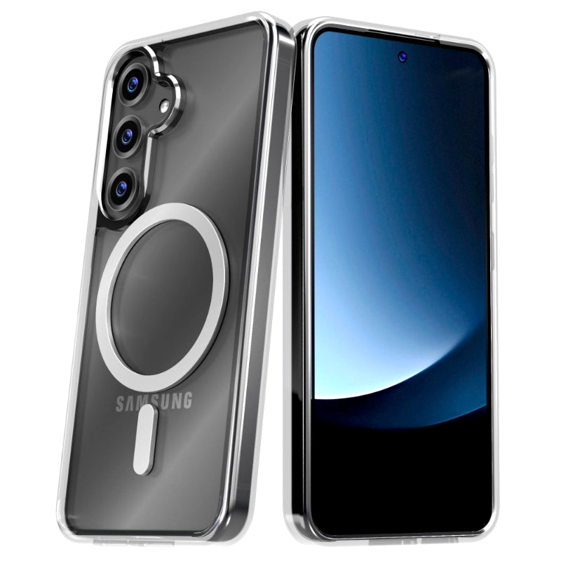 Samsung Galaxy S25 Plus Hybrid Shockproof Clear Slim Acrylic Case with MagSafe Samsung Galaxy S25 Plus Hybrid Shockproof Clear Slim Acrylic Case with MagSafe