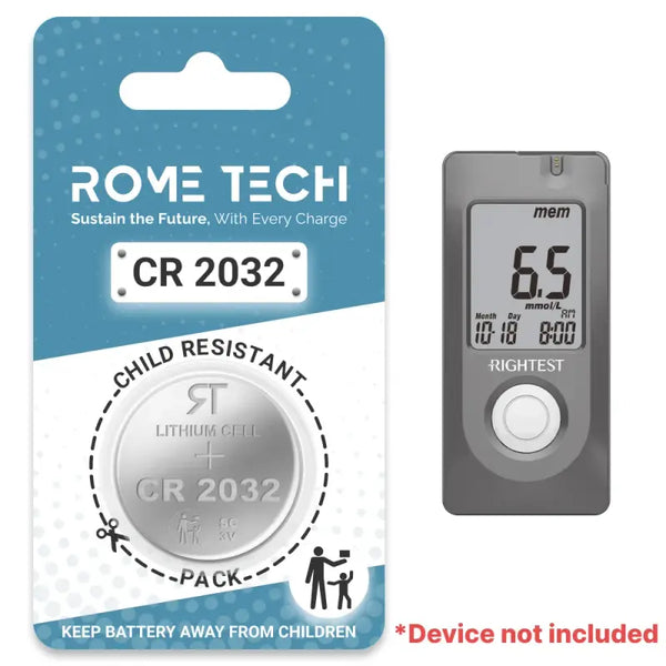 Replacement Battery for Bionime Rightest ELSA Blood Glucose Monitor