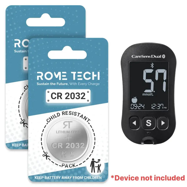 Replacement Battery for CareSens Dual Blood Glucose Monitor