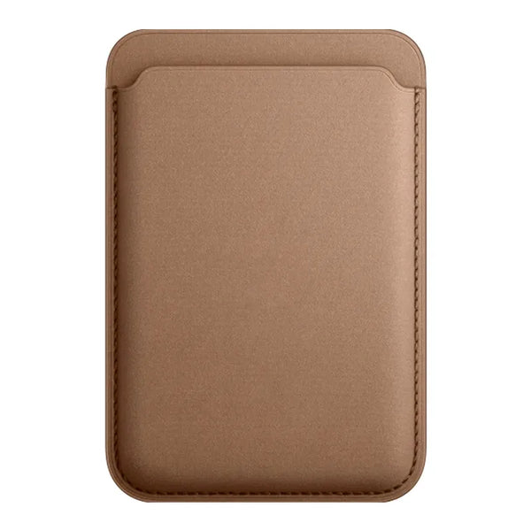Magnetic Worsted Twill Card Holder