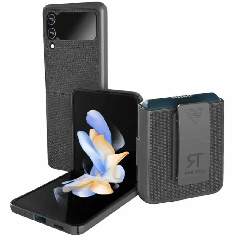 Samsung Galaxy Z Flip 4 Belt Clip Holster Phone Case – Rome Tech Samsung Galaxy Z Flip 4 Belt Clip Holster Phone Case – Rome Tech