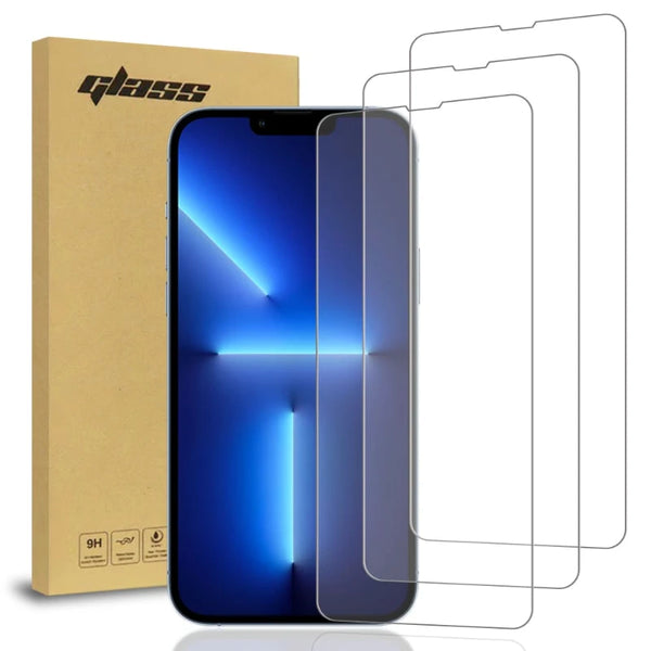 Apple iPhone 13 Pro Max Screen Protector 3-Pack Tempered Glass