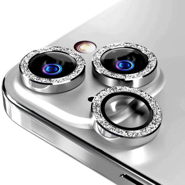 Apple iPhone 15 Plus (2023) Camera Lens Protector Glitter Powder Lens
