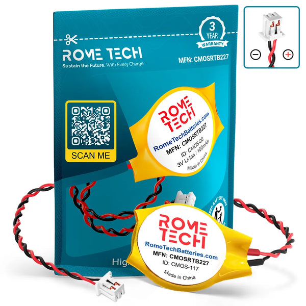 RTC CMOS Battery for DFI EC700BT Industrial Computer