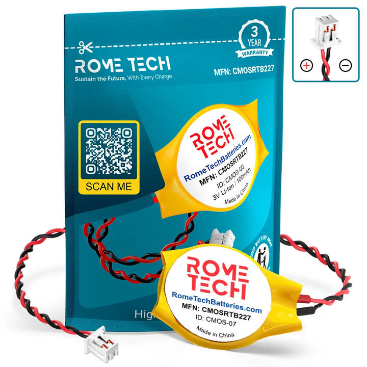 RTC CMOS Battery for Dell Inspiron 24 7459 AIO / W07C / W07C003