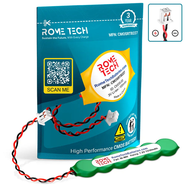 RTC CMOS Battery for Fujitsu LifeBook T4215