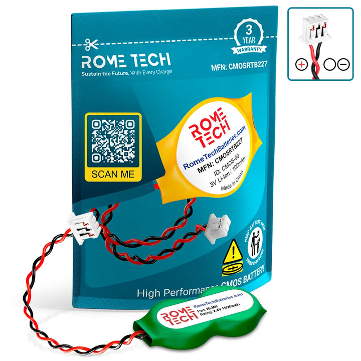 RTC CMOS Battery for Toshiba Satellite Pro 4300