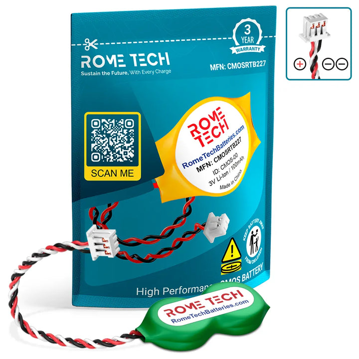 Replacement RTC CMOS Battery for Apple (Part Number) 922-3829