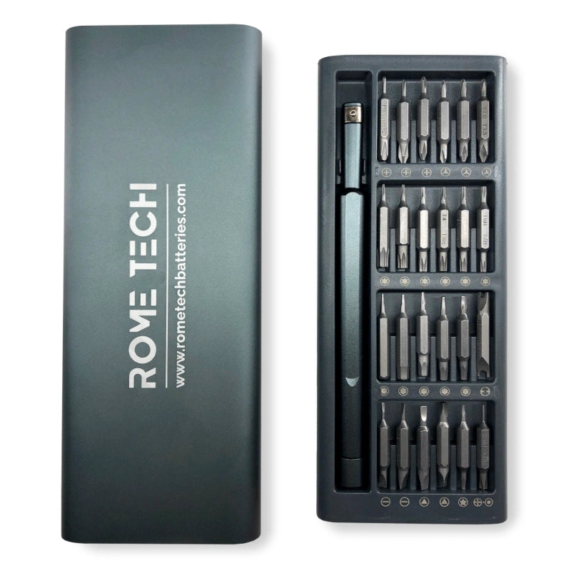 Techscrews Kit 49-in-1 Screwdriver Kit For Repair Computer Watch PC Laptop Phone ...