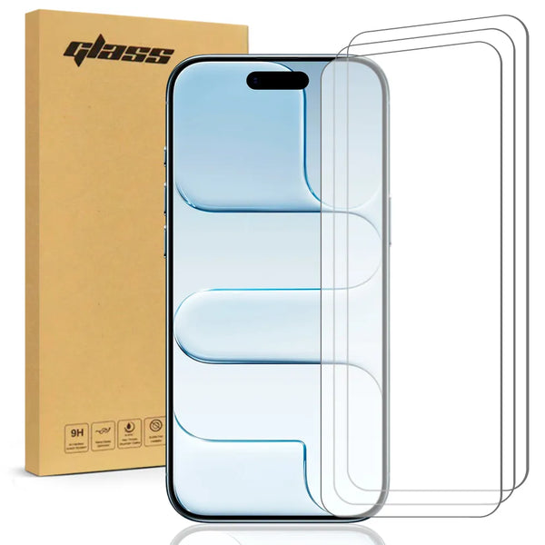 Apple iPhone 17 Air Tempered Glass Screen Protector 3 Per Pack