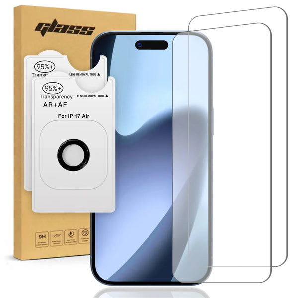 Apple iPhone 17 Air Tempered Glass Screen Protector Camera Lens