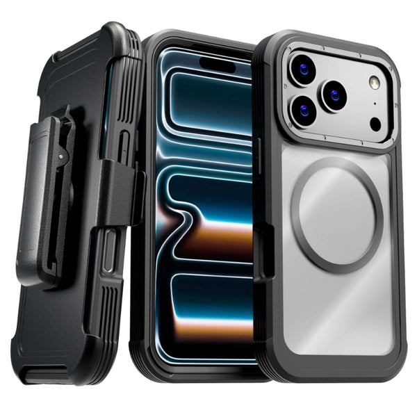 Apple iPhone 17 Pro Defender Crystal Case With invisible Magsafe