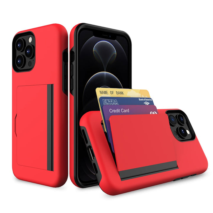 Apple iPhone 13 Pro Max Dual-Layer Wallet Case Rome Tech Apple iPhone 13 Pro Max Dual-Layer Wallet Case Rome Tech