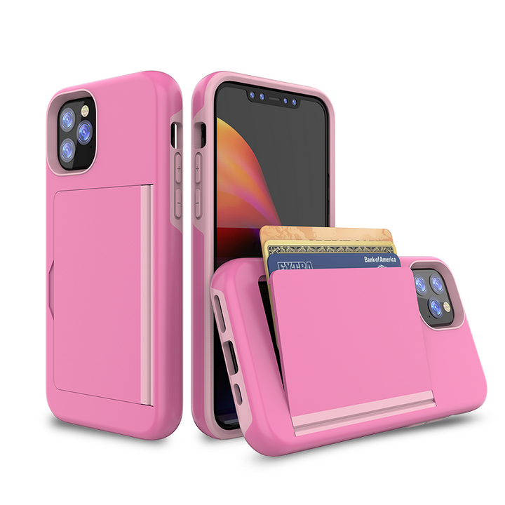 Apple iPhone 13 Mini Dual-Layer Card Holder Wallet Case - Rome Tech Cases