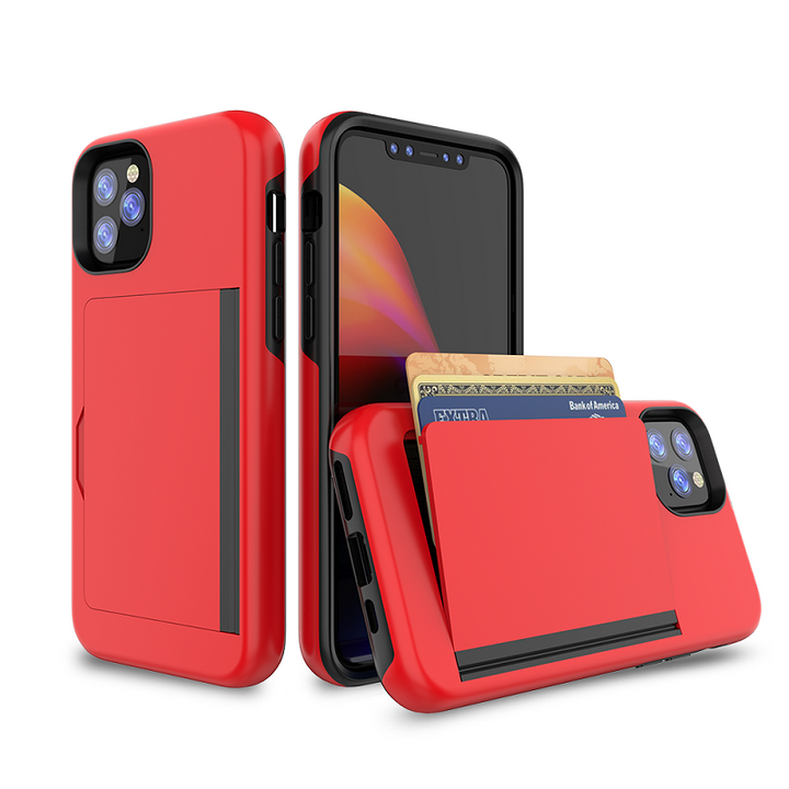Apple iPhone 13 Mini Dual-Layer Card Holder Wallet Case - Rome Tech Cases