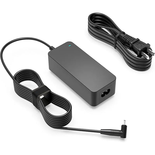 65W Charger for Acer Laptops with Barrel Connector (3.0*1.1 mm / 5.5*1.7 mm) Converter Cable