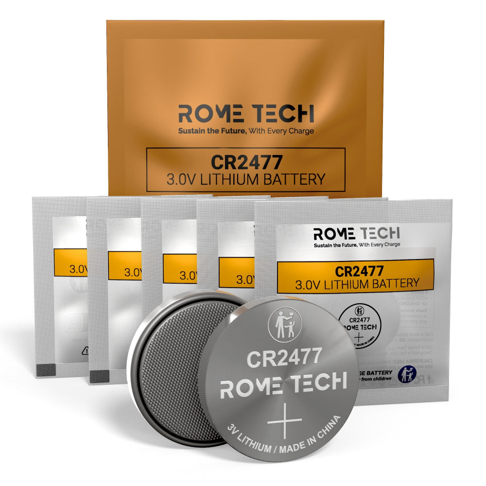 Replacement CMOS Coin Cell Battery - CR2477 5-Pack – Rome Tech