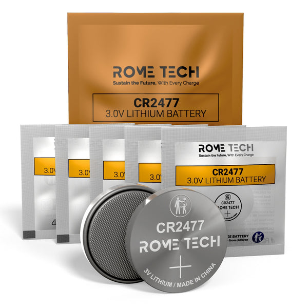 Replacement CMOS Coin Cell Battery - CR2477 5-Pack