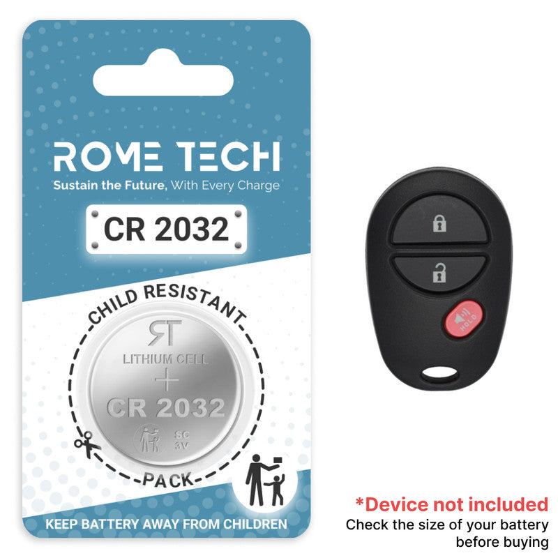 RemoteSuperMarket RSM5502 Replacement Remote Car Key Fob – For Toyota Camry, Sienna, Solara (99-03)