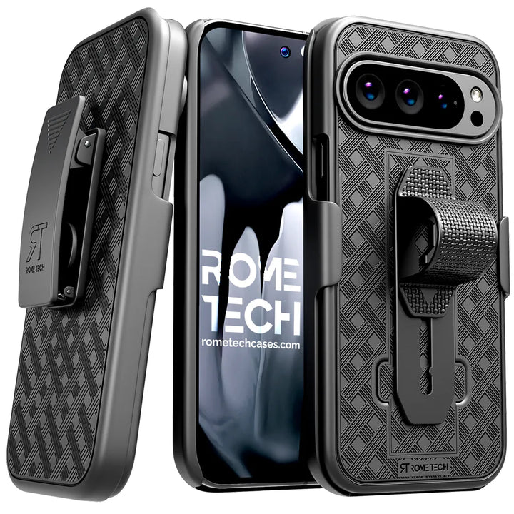 Google Pixel 10 Pro Belt Clip Holster Phone Case – Rome Tech