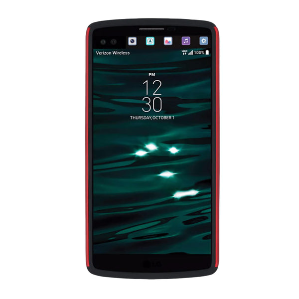 Incipio DualPro Protective Hard Hybrid Phone Cover Case for LG V10 - Red / Black