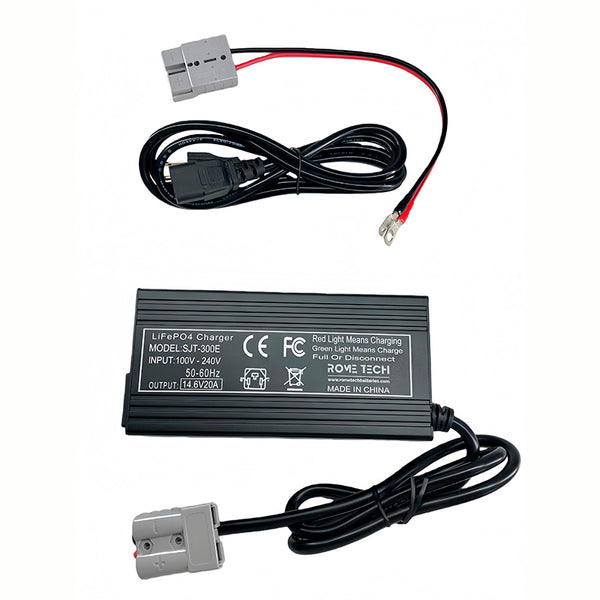 14.6V 20A LiFePO4 Battery Charger Fast Charging for Lithium Battery