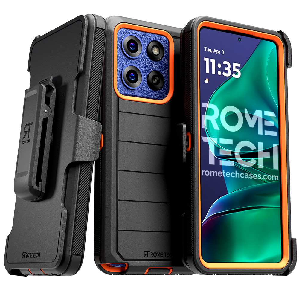 OtterBox Defender Style Case For Motorola Moto G Stylus 5G 2023 – Hard Shell + Belt Clip
