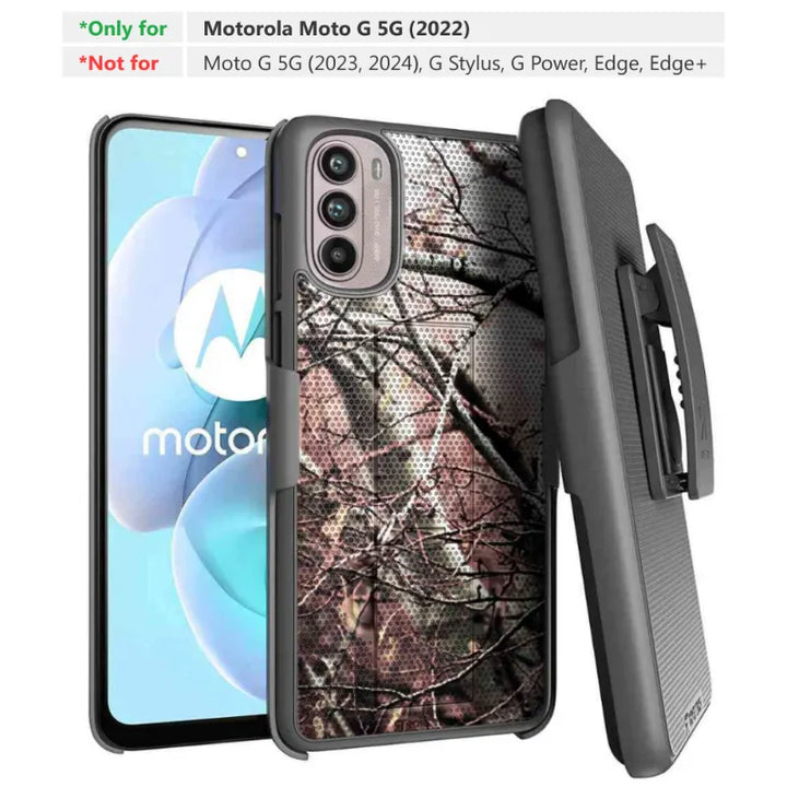 CUSTODIA FONDINA DA CINTURA ORIZZONTALE MOTOROLA G POWER 2022 - Foto 5