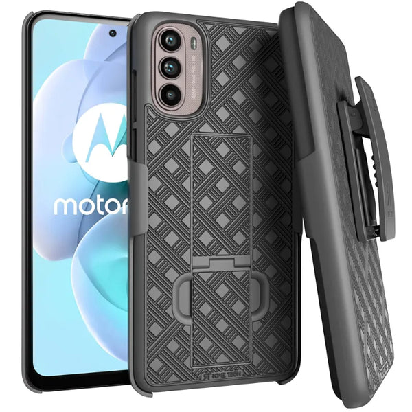 ✩ Motorola Moto G Stylus 5G (2021) Dual-Layer Holster Case Kickstand – Rome  Tech