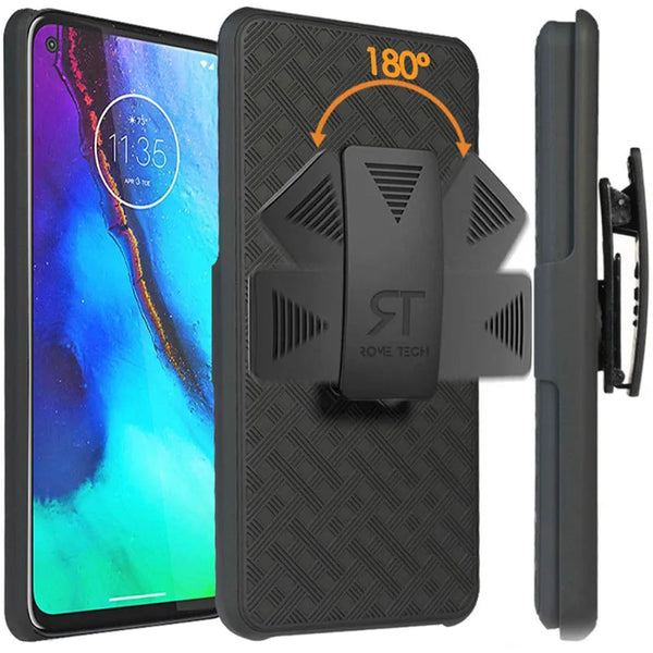 Blu Custodia Pelle Ultra Slim Per Motorola Moto G 4G/LTE 8Gb/16Gb - Foto 11