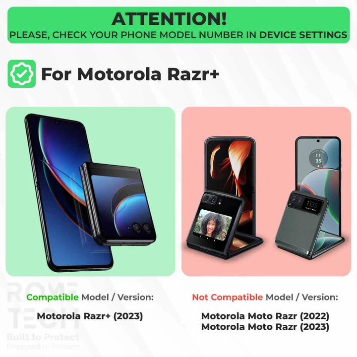 Motorola Razr+ 2025 / Motorola Razr 40 Ultra Shell Holster Combo Case