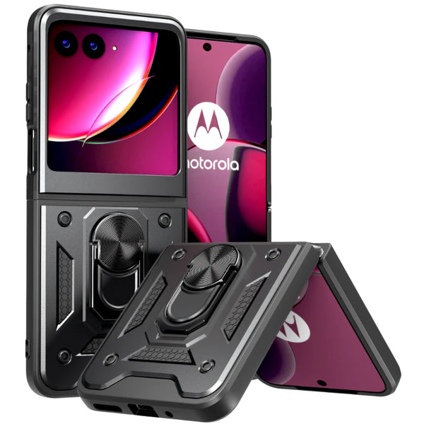 Motorola Razr Plus 2023/Razr 40 Ultra  Armor Case with Camera Shutter