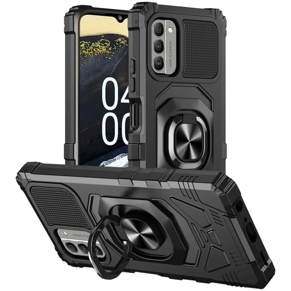 Nokia G310 5G Armor Case with Ring & Magnetic Mount