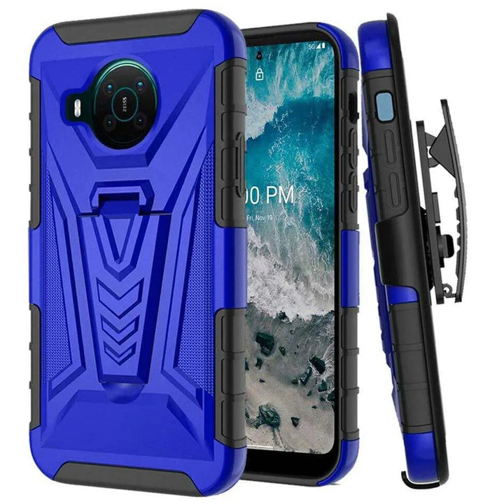 ✩ Nokia X100 Dual-Layer Holster Case Kickstand – Rome Tech ✩ Nokia X100 Dual-Layer Holster Case Kickstand – Rome Tech
