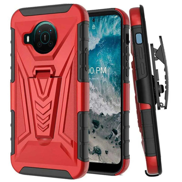 ✩ Nokia X100 Dual-Layer Holster Case Kickstand – Rome Tech ✩ Nokia X100 Dual-Layer Holster Case Kickstand – Rome Tech