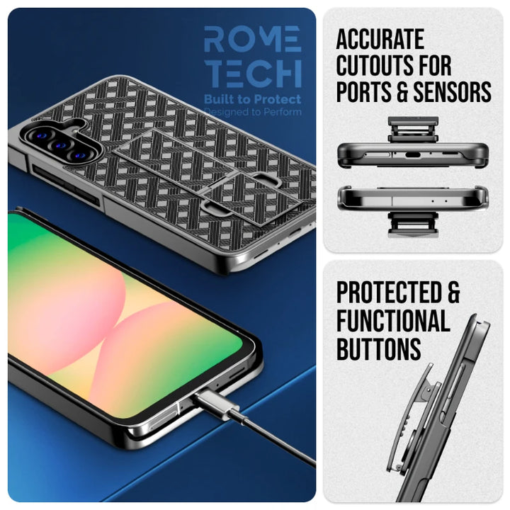 Samsung Galaxy A56 5G (2025) Belt Clip Holster Phone Case – Rome Tech