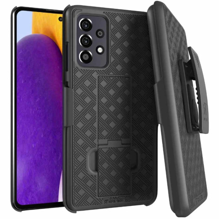 Rome Tech Samsung Galaxy A53 5G Shell Holster Combo Case With Belt Clip Rome Tech Samsung Galaxy A53 5G Shell Holster Combo Case With Belt Clip