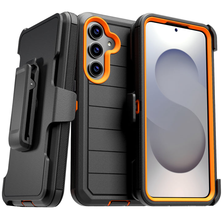 Samsung Galaxy S25 FE (2025) Defender Case Black Samsung Galaxy S25 FE (2025) Defender Case Black