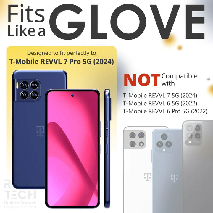T-Mobile REVVL 7 Pro 5G (2024) Defender Case Rome Tech T-Mobile REVVL 7 Pro 5G (2024) Defender Case Rome Tech