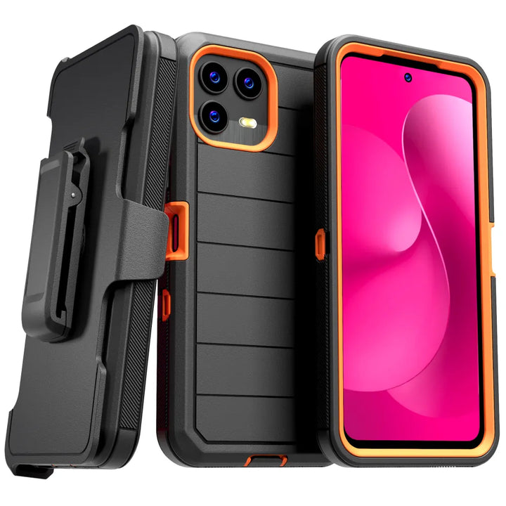 T-Mobile REVVL 8 Pro (2025) Defender Case Black / Blue T-Mobile REVVL 8 Pro (2025) Defender Case Black / Blue