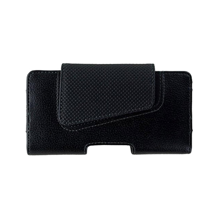 Verizon Leather Pouch - Fits Most Large Smartphones - Black freeshipping - Rome Tech Cases