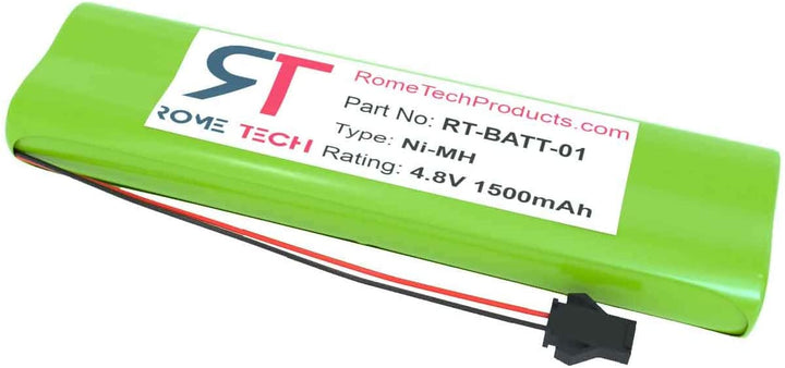 Rome Tech 4.8V 1500mAh Ni-MH AA Battery for Monitor / Videophone / Exit Light / CleanWave Light Wand freeshipping - Rome Tech Cases