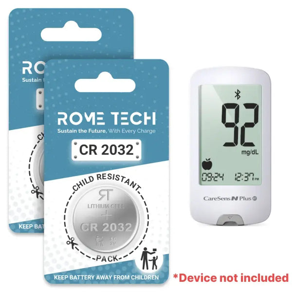 Replacement Battery for CareSens N Plus Blood Glucose Monitor