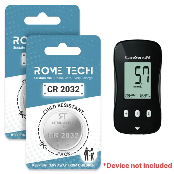 Replacement Battery for CareSens N Blood Glucose Monitor