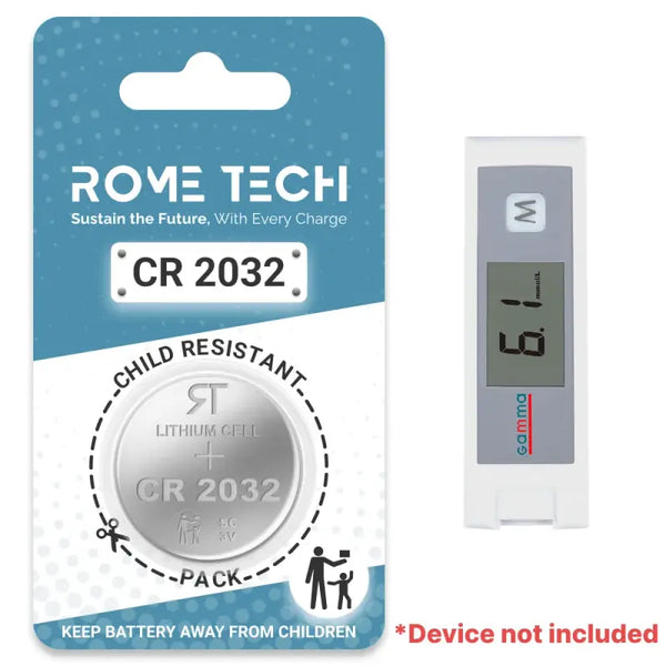 Replacement Battery for Gama Mini Blood Glucose Monitor