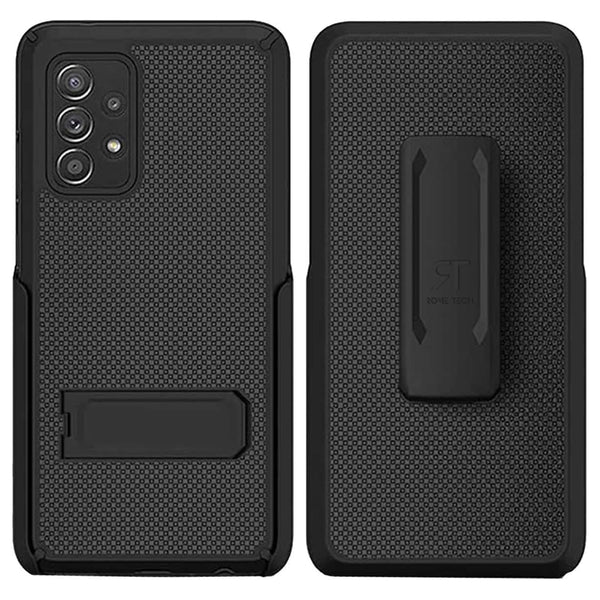 Samsung Galaxy A52 5G Dual-Layer Card Slot Combo Holster Case freeshipping - Rome Tech Cases